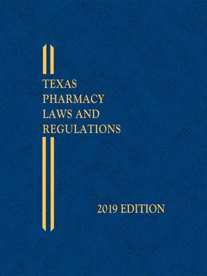 cover image of Texas Pharmacy Laws and Regulations